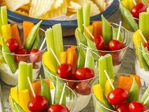 Ατομικά είδη σαλάτας με/χωρίς dip